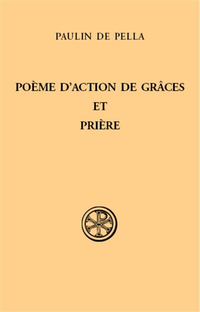 Front cover_Poème d'action de grâces et prière ; Prière