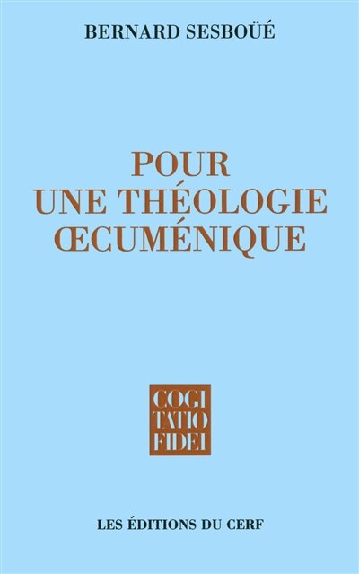 Front cover_Pour une théologie oecuménique