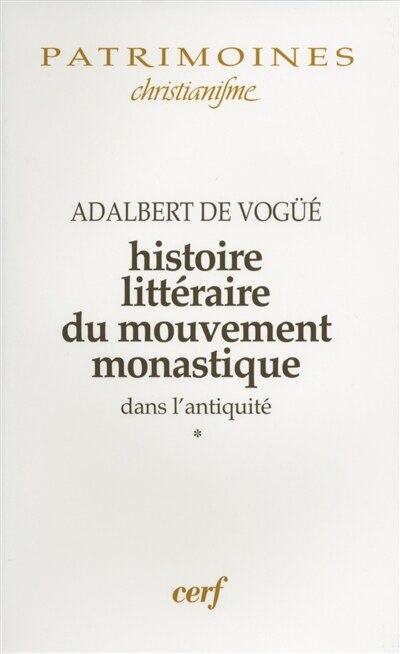 Front cover_Le Monachisme latin