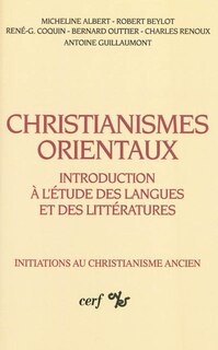 Front cover_Christianismes orientaux