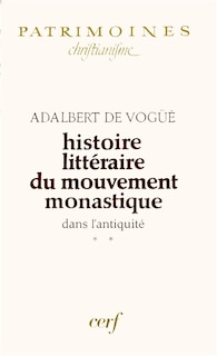 Front cover_Le Monachisme latin