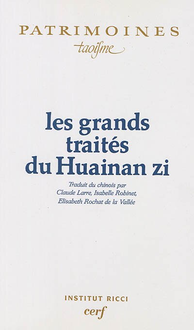 Couverture_Les grands traités du Huainan Zi