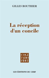 Front cover_La Réception d'un concile