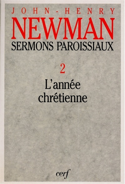 Front cover_L' année chrétienne