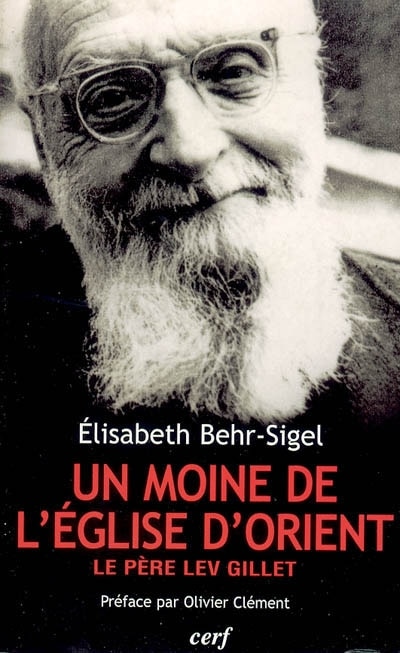 Front cover_Lev Gillet, un moine de l'Eglise d'Orient