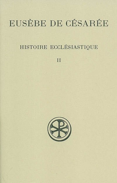 Front cover_Histoire ecclésiastique, Vol. 2. Livres V-VII