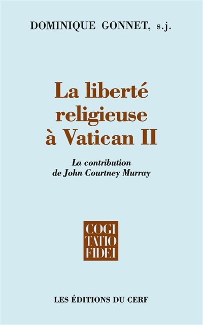 Front cover_La liberté religieuse à Vatican II