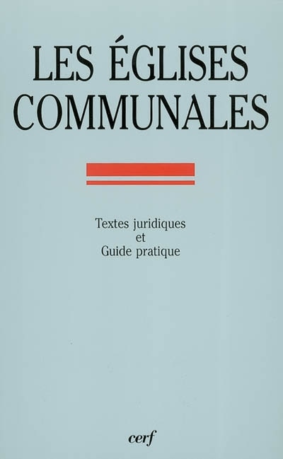 Couverture_Les églises communales