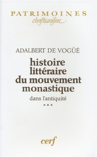 Couverture_Le monachisme latin
