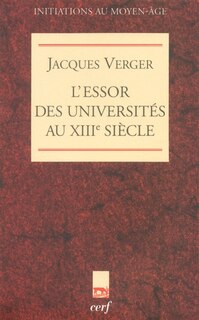 Couverture_L' essor des universités au XIIIe siècle
