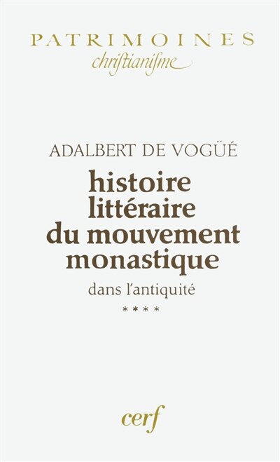 Front cover_Le monachisme latin