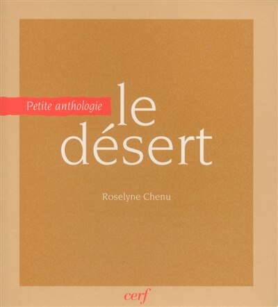 Front cover_Le désert