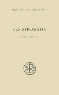 Front cover_Les Stromates, Vol. 7. Stromate VII