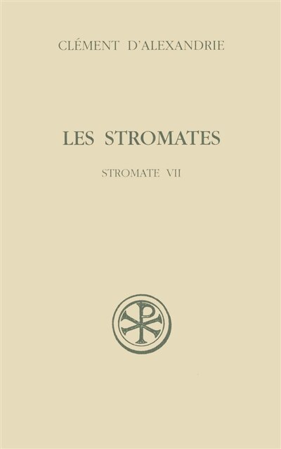 Front cover_Les Stromates, Vol. 7. Stromate VII