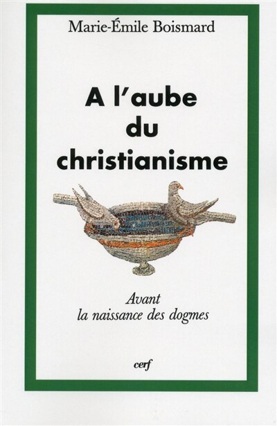 Couverture_A l'aube du christianisme