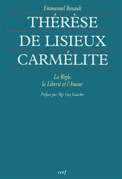 Couverture_Thérèse de Lisieux carmélite