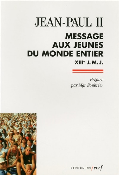 Couverture_Message aux jeunes du monde entier