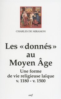 Front cover_Les donnés au Moyen Age