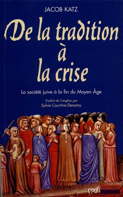 Front cover_De la tradition à la crise