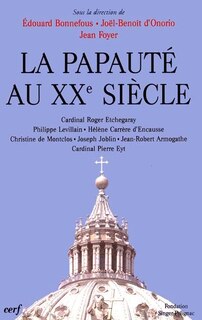 Couverture_La papauté au XXe siècle