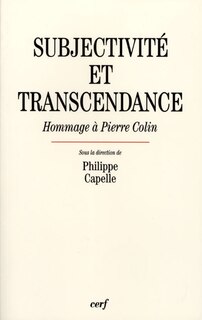 Couverture_Subjectivité et transcendance
