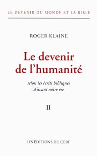 Couverture_Le devenir de l'humanité