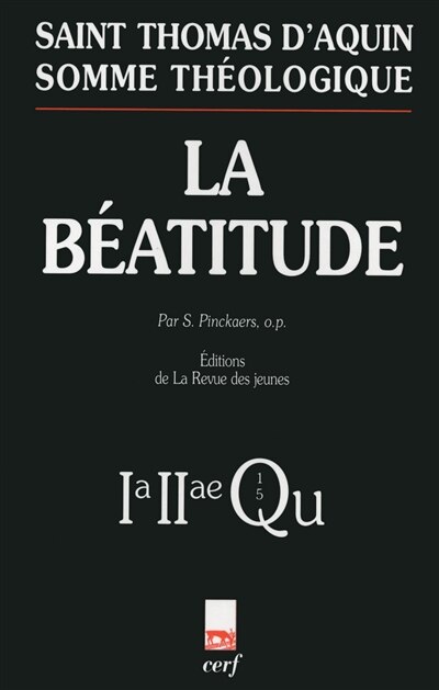 Front cover_La béatitude