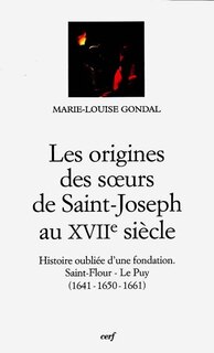 Front cover_Les origines des soeurs de Saint-Joseph au XVIIe siècle