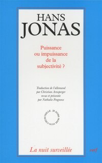 Couverture_Puissance ou impuissance de la subjectivité ?