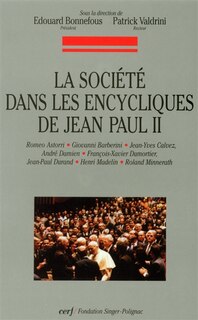 Front cover_La société dans les encycliques de Jean-Paul II