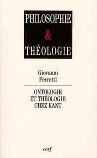 Front cover_Ontologie et théologie chez Kant