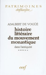 Front cover_Les derniers écrits de Jérôme et l'oeuvre de Jean Cassien (414-428)
