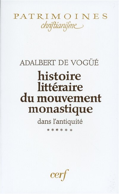 Front cover_Les derniers écrits de Jérôme et l'oeuvre de Jean Cassien (414-428)