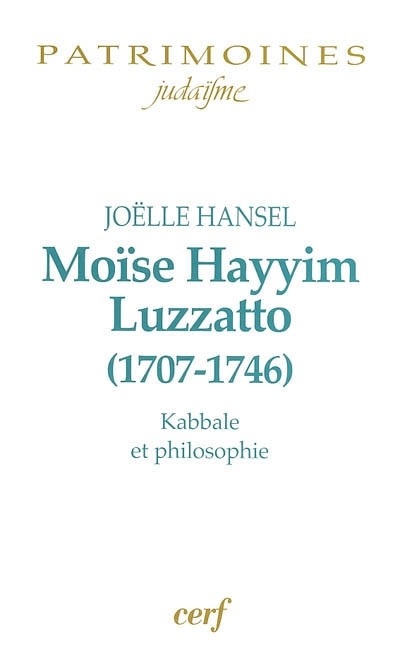 Front cover_Moïse Hayyim Luzzatto (1707-1746)