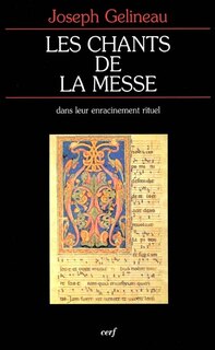 Front cover_Les chants de la messe dans leur enracinement rituel