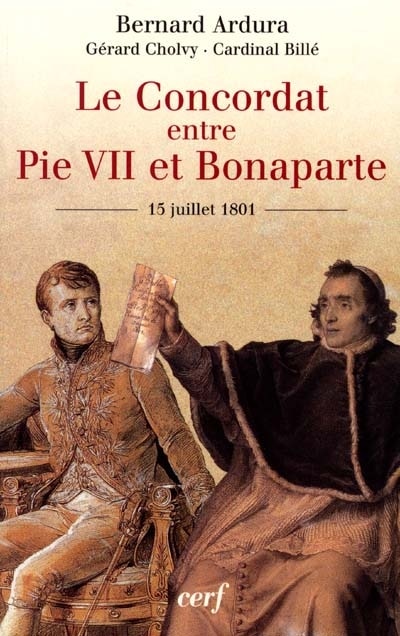 Front cover_Le concordat entre Pie VII et Bonaparte