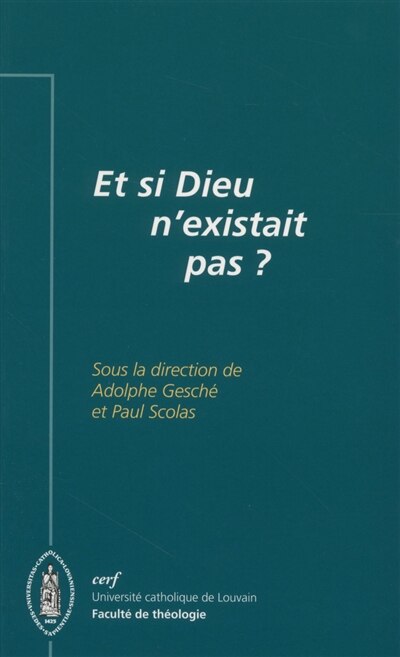 Front cover_Et si Dieu n'existait pas ?