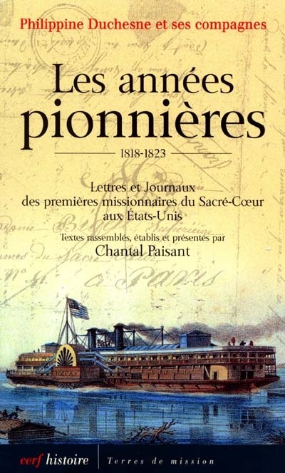 Couverture_Les années pionnières, 1818-1823