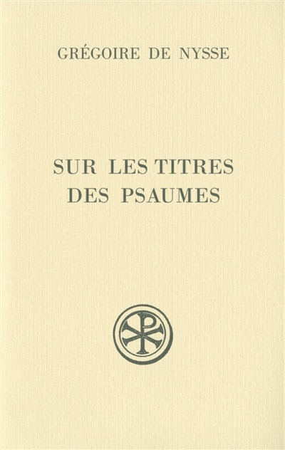 Front cover_Sur les titres des Psaumes