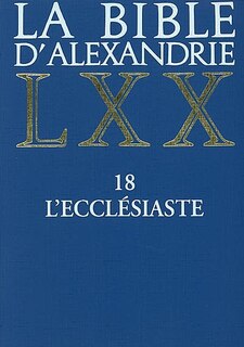 Couverture_L' Ecclésiaste