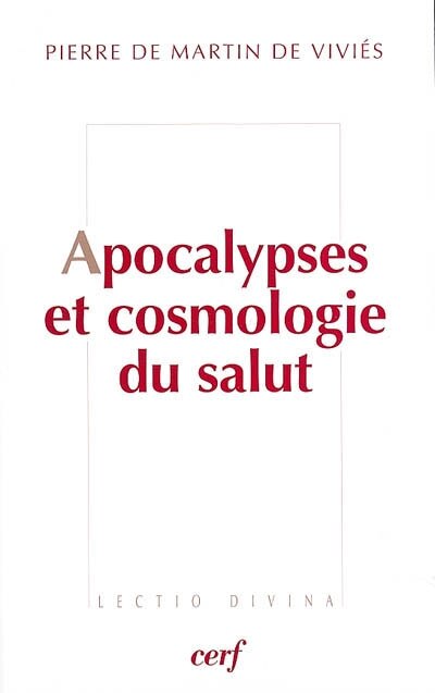 Front cover_Apocalypses et cosmologie du salut