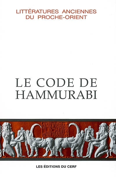 Front cover_Le code de Hammurabi