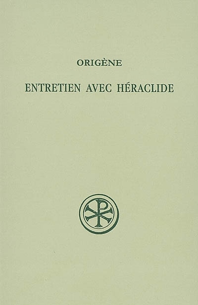 Front cover_Entretien avec Héraclide