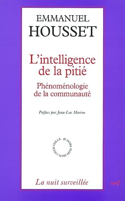 Couverture_L' intelligence de la pitié