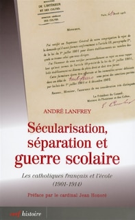 Front cover_Sécularisation, séparation et guerre scolaire