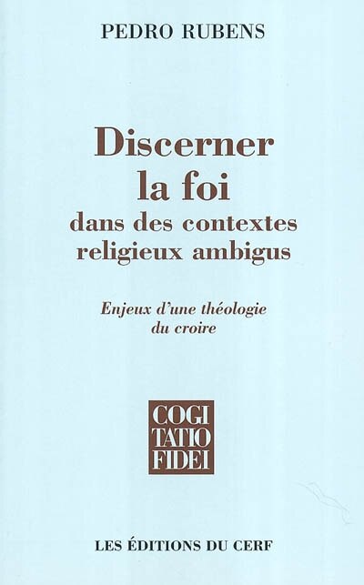 Front cover_Discerner la foi dans des contextes religieux ambigus