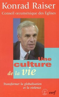Front cover_Une culture de la vie
