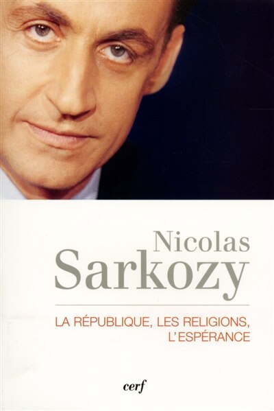 Front cover_La République, les religions, l'espérance