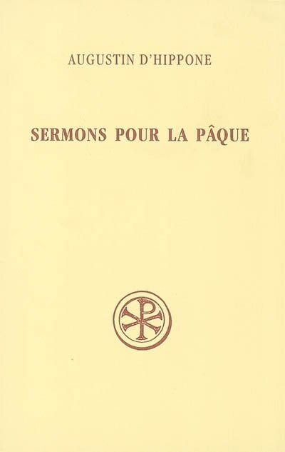 Front cover_Sermons pour la P&acirc;que