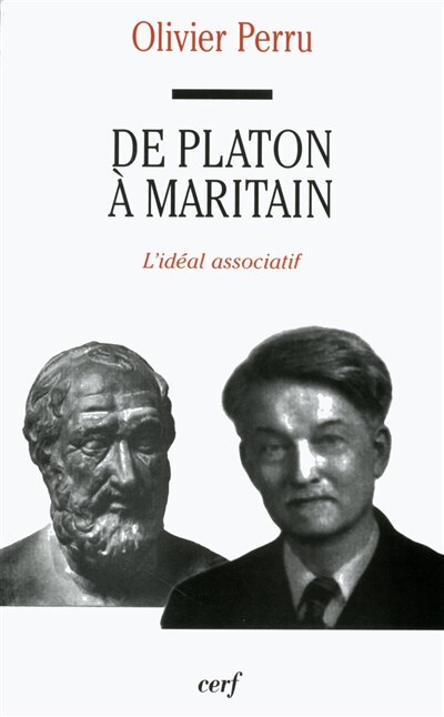 Couverture_De Platon à Maritain